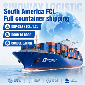 Expédition de conteneurs FCL les mieux notées 20GP 40HQ vers l'Amérique du Sud Brésil Pérou Colombie Chili Fret maritime - Product Image 3