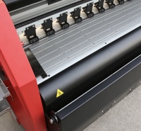 Imprimante à solvant de 3,2 m avec 8 têtes Konica KM-512i pour la production de revêtements de bâtiments à grande échelle et de signalétique robuste