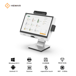 جهاز لوحي أندرويد مضغوط للمطاعم والبنوك 5G-<span class=keywords><strong>WiFi</strong></span> متوافق مع شاشة المناظر الطبيعية وتوافق الكاميرا - Product Image 3