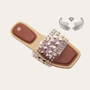 Sandales et tongs pour femmes de haute qualité, respirantes, à bout ouvert, transparentes, antidérapantes, en gros, prêtes à être expédiées - Product Image 5