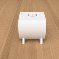 Produits multifonctionnels Station de charge de bureau 15W Chargeur rapide Température Horloge numérique avec chargement sans fil pour iPhone
