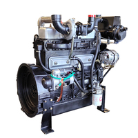 Moteur diesel marin Saide 6 cylindres haute performance 500 CV refroidi par eau, système de propulsion in-bord fiable pour bateaux de pêche Euro 2
