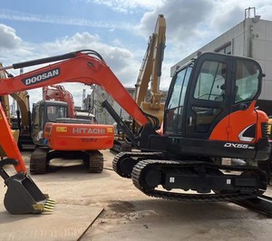 Excavadora Compacta de Orugas DX55 5C de 5.4 Toneladas de Alto Rendimiento con Pulgar Hidráulico para Construcción Urbana - ¡Gran Oferta! - Product Image 6
