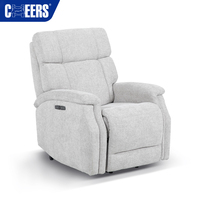 MANWAH CHEERS Nouveau design Fauteuil de canapé inclinable avec ascenseur Siège inclinable électrique avec fonction de massage pour fauteuil de canapé pour personnes âgées