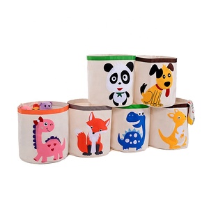 Meilleures ventes Organisation de la salle de lavage Conteneurs de stockage Panier à linge pliable avec poignée Panier à linge pour enfants - Product Image 1