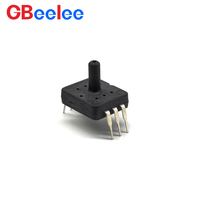 Modul Sensor Tekanan Udara 500Pa~1MPa Paket DIP-6 Penyisipan Langsung Bingkai Jembatan Wheatstone Sensor Tekanan Mikro Diferensial