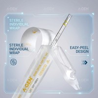 Pipet Serologis Steril 1ml 2ml 5ml 10ml 25ml 50ml 100ml Kemasan Kertas Weld Stretch Ekstra Panjang Alat Laboratorium Sekali Pakai