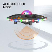 Nouveau volant quadrirotor coloré LED soucoupe volante hauteur fixe télécommande quadrirotor lumineux jouet Mini RC Drone
