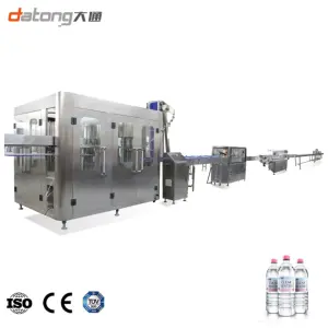 3Liter Water Treatment And Bottling Plants For Pure Water And Mineral Water Filling Machine