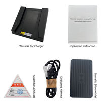 Cargador Inalámbrico Magnético para Encendedor de Cigarrillos, Compatible con Toyota Corolla Cross 2020-2023, Carga Rápida de 18V, Material Ignífugo