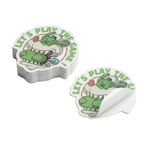 Pegatinas de Vinilo Personalizadas, Recortadas, Holográficas, con Resina Epoxi, Etiquetas de Dibujos Animados Vsco, Adhesivas, Impermeables, con Logotipo, Regalos Promocionales - Product Image 1