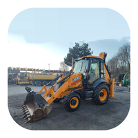 Chargeuse sur pneus d'occasion JCB-3CX 3DX 3CX 4DX 4WD 4x4, peinture d'origine de haute qualité, moteur en bon état