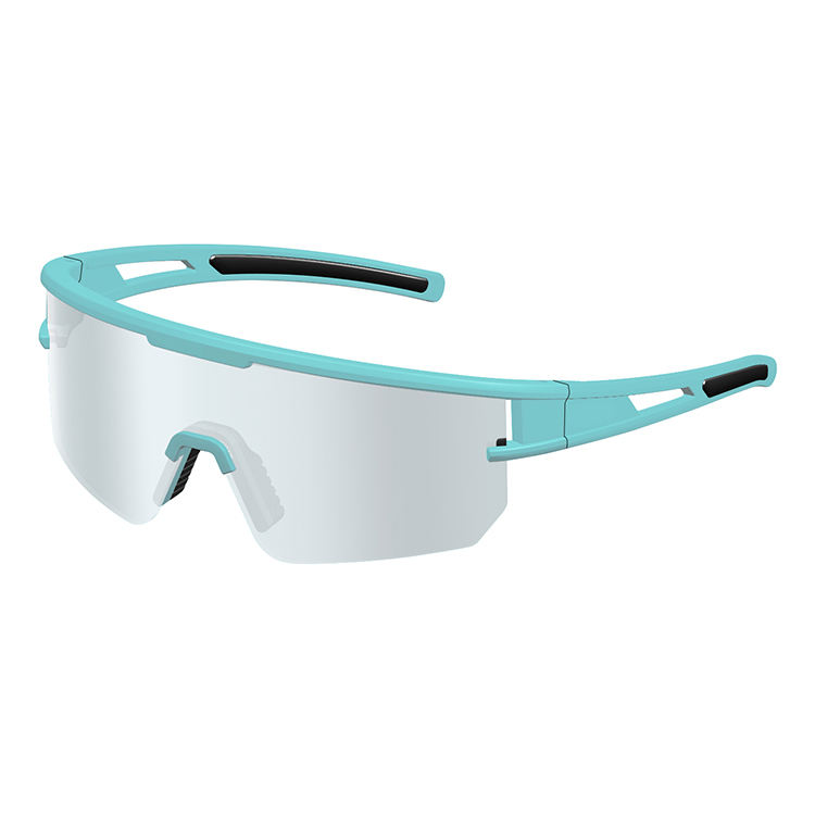 Light blue  Grey Base Silver Mirror