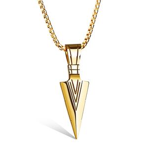 מכירה לוהטת עדין קוצים נירוסטה תליון גברים קסם שרשרת תכשיטים - Product Image 2