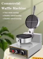 Machine à Gaufres Bulle Professionnelle Double Plaque 110V/220V Antiadhésive OEM ODM pour Gaufres Belges et Nouilles, Idéale pour Hôtels et Utilisation Extérieure