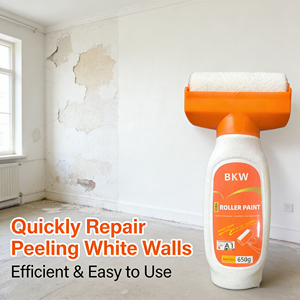 Bunkerway Industrial Drum Furniture <b>Paint</b> Odorless Eco-friendly Water-based Acrylic Interior Wall Varnish Liquid Coating Brush - Product Image 4