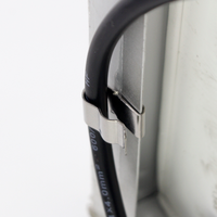 Clips de fixation solaire en acier inoxydable pour câbles, gestion des fils, installation rapide, adaptés aux câbles de 6 mm² avec une épaisseur de 0,6 mm