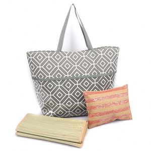 custom design beige color huge pearl bead bag sea beach Bag - Product Image 3