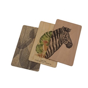 Sinh Thái Thân Thiện Gỗ Tre Chất Liệu <span class=keywords><strong>NFC</strong></span> RFID Thẻ Thẻ Với Thiết Kế Yêu Cầu In - Product Image 3