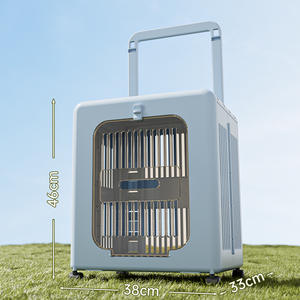 Pp लक्जरी पालतू कैरियर पोर्टेबल बिल्ली और छोटे पालतू कैरियर बैग लुभावनी बॉक्स थोक पालतू जानवर यात्रा उत्पाद फोल्डेबल पालतू जानवर - Product Image 5