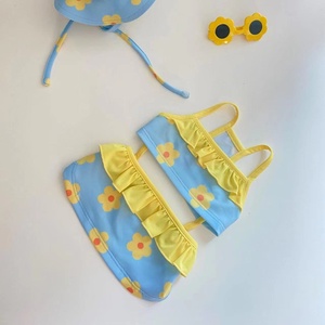 Traje <span class=keywords><strong>de</strong></span> Baño Transpirable <span class=keywords><strong>de</strong></span> Verano para Perros, Estilo Japonés y Coreano, con Estampado Floral, para Teddy y Bichón - Product Image 2