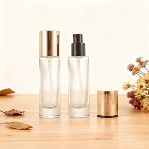 Botella de Vidrio Redonda y Gruesa de 10/15/20/30 ml para Loción/Perfume al por Mayor, con Serigrafía, Botella de Vidrio con Pulverizador/Bomba para Perfume y Crema - Product Image 2