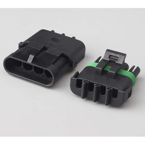 Connecteur automobile étanche 4 voies 2,5 mm mâle et femelle en plastique IP20 pour usage automobile - Product Image 3