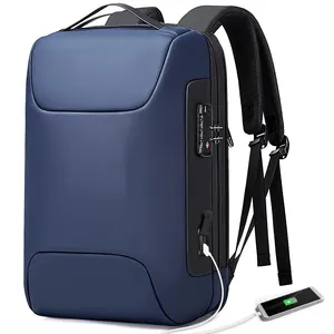 Factory New Wholesale Print Oem Business Usb Men Custom Smart Waterproof School Bags Anti Theft Laptop Backpack