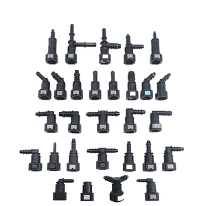 연료 라인을 위한 7.89mm 9.49mm 9.89mm 비스듬한 135 도 연료관 빠른 연결관 - Product Image 1