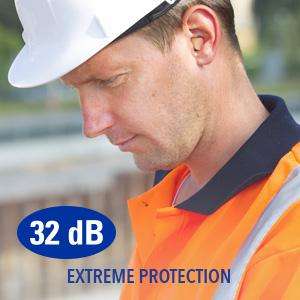 Tapones de silicona desechables para cancelación de ruido y aislamiento acústico, <span class=keywords><strong>protector</strong></span> <span class=keywords><strong>auditivo</strong></span> para dormir y trabajar - Product Image 3