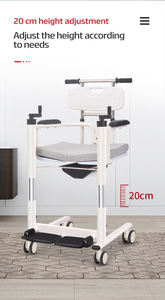 Kursi Transfer Pasien Baja Modern dengan Roda Senyap, Kursi Tahan Lama untuk Penyandang Disabilitas untuk Kamar Mandi Rumah Sakit Harga Pabrik - Product Image 4