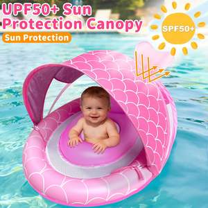 Flotadores para Bebés con Múltiples Colores y Estilos, Toldos y Asientos Ajustables, Flotadores para Piscina para Bebés - Product Image 4