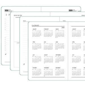 โน้ตบุ๊ค A5เป็นมิตรกับสิ่งแวดล้อมสั่งพิมพ์ลายพยาบาลวิทยาลัยอ๊อกซฟอร์ด17 5หัวเรื่อง Ai University with Bamboo - Product Image 4