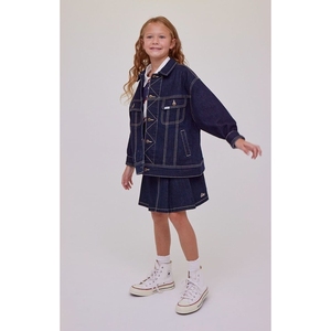 Ingrosso 2026 Ultima Moda Primavera Autunno Set <span class=keywords><strong>Jeans</strong></span> per Ragazze con Gonna e Vestito per Uso Quotidiano - Product Image 1