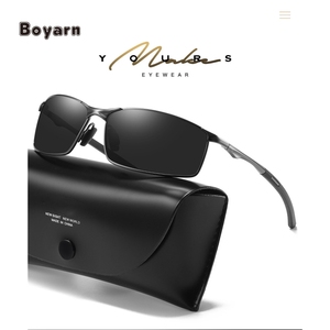 Boyarn-<span class=keywords><strong>gafas</strong></span> de <span class=keywords><strong>sol</strong></span> polarizadas para hombre, lentes de visión nocturna de conducción personalizadas, de alta calidad, 2022 - Product Image 3