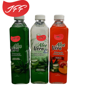 1000ml azúcar OEM de sabor de fruta de bebida de Aloe Vera con pulpa - Product Image 6