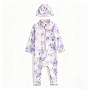 Maillots de <span class=keywords><strong>bain</strong></span> pour jeunes filles, manches longues, personnalisés, sexy, tendance - Product Image 2