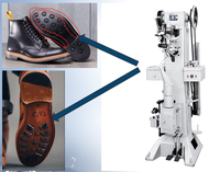 Offre Spéciale SD-998 Type Vertical Chaussure Robe Faisant La Machine Semelle Inférieure Couture Machine À Coudre pour Chaussures En Cuir