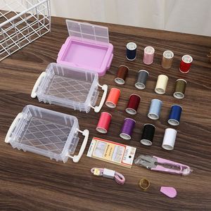 Kit de Herramientas de Costura, Caja de Costura para Costura Doméstica con Hilo, Aguja, Tijeras y Caja de Almacenamiento - Product Image 3