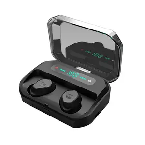 Công nghệ amazoon tiện ích 2024 bt5.0 chơi game airbuds bán Trắng F9 airbuds với ngân hàng điện Bluetooth Tai nghe Bluetooth Tai nghe