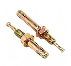 Le pignon central pénètre l'élément et s'étend entièrement dans le béton, assurant une fixation étanche et une résistance stable à la traction. - Product Image 3