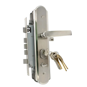 Cerradura de Seguridad para Puerta de Acero Inoxidable 304 con Cilindro y Cuerpo 68, Nueva y Elegante - Product Image 2