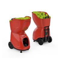 Máquina Profesional de Lanzamiento de Pelotas de Tenis Controlada por Aplicación, Recargable y Programable, con Logotipo y Color Personalizables