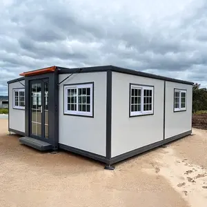 China Wholesale 2 3 Bedroom 20 Foot 40 Foot Unique Duplex Prefabricated Expandable Container House