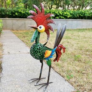 Çim heykelleri kuşlar metal tuhaf kuş <span class=keywords><strong>3D</strong></span> demir bahçe hayvanları - Product Image 3