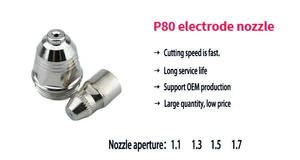 Juego de Electrodos y Boquillas de Corte por Plasma P80 (Compatible) - Cobre, Apertura de 1.5 mm, 2 Años de Garantía |   10 Boquillas + 10 - Product Image 5