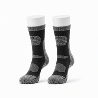 Chaussettes de randonnée personnalisées avec logo, chaussettes de sport rembourrées avec soutien de la voûte plantaire extensible pour la randonnée en plein air