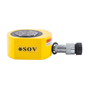 Vérin hydraulique simple effet ultra-basse hauteur 200 tonnes pour l'installation et l'entretien efficaces de gros équipements - Product Image 6