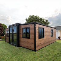 Casa Contenedor Expandible Prefabricada Personalizada de 20 Pies/40 Pies, Dos Dormitorios, Prefabricada en Venta, Casa Portátil, Casas Prefabricadas