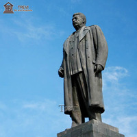 Statue de Staline en bronze de grande taille, célèbre président russe, sculpture personnalisée en laiton de haute qualité TREVI